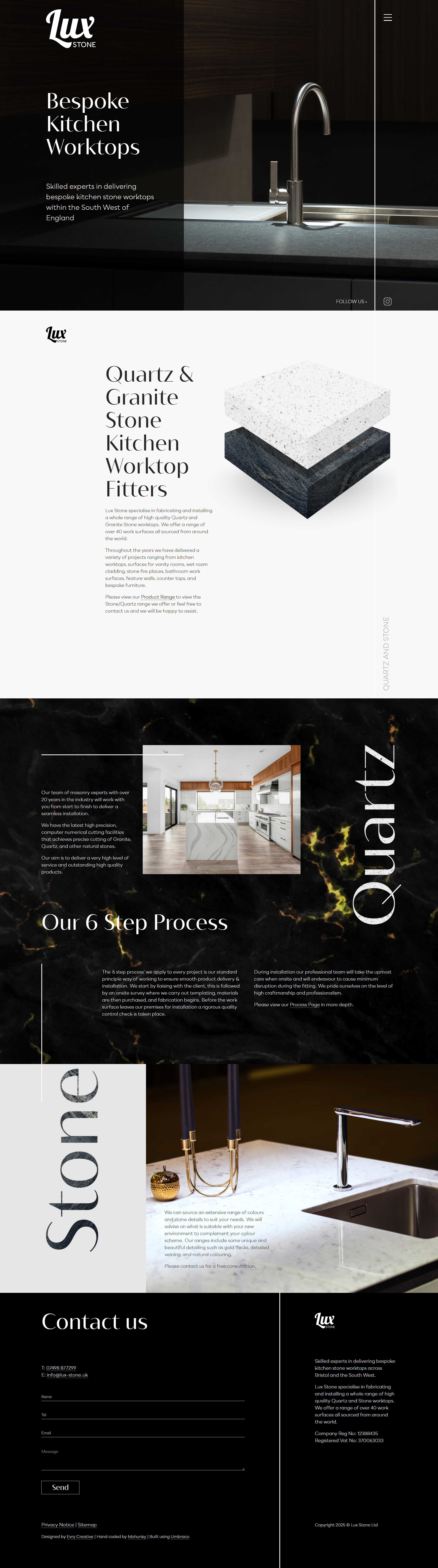 Example design from Lux Stone