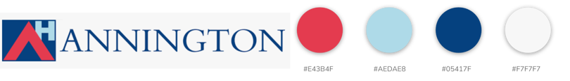 Annington - Branding logo and Colours